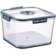thumbnail image 1 of Recipientes de vidrio para almacenar alimentos con tapas Organizador de refrigerador de cocina Contenedores herméticos duraderos A prueba de fugas Apto para lavavajillas para alimentos Bebidas Frutas, 1 of 7