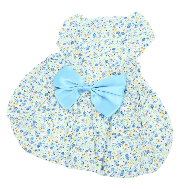 Puppy Apparel, Pet Princess Skirt Stylish With Bowknot For Daily For Party