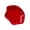 Red, variant on Beautiful Flower Shape Spoon Stand Durability Ceramic Spoon Stand Holder For Kitchen Count Decoration