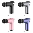 thumbnail image 4 of Appareil de Massage Électrique pour Fascia Rechargeable, Réglable, Sans Fil, Vibration, Exercice, Massage, Machine de Massage Corporel et Musculaire, Appareil Portable de Relaxation de la Douleur, Violet, 4 of 8