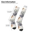 thumbnail image 5 of Balery Tropical Leaves Fun Novelty Socks Men'S Women'S Crew Socks Funny Crazy Novelty Socks Quirky And Cool Socks, 5 of 9