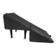 thumbnail image 2 of Rampa para escaleras para mascotas, taburete convertible, escalones plegables para subir cachorros, para camas altas pequeñas Terciopelo negro, 2 of 9