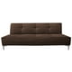 thumbnail image 2 of Sofa Cama Reclinable El Bazar Store Milo Terciopelo Chocolate , Futon 3 posiciones, Sala, 2 of 5