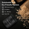 thumbnail image 3 of UYGDUY-Teakwood & Mahogany Candle | Masculine Candles for Men, Gifts for Men - Soy Candle for Home Scented - Scented Candles for Home, Aromatherapy Gifts Long Lasting Burn Time - 7oz Black Jar, 3 of 3