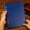 Blue, variant on Clearance! Soovim School Supplies Grid Notebook Leather Briefcase with Logo/Text/Notepad for Business Resume Interview Black Red Blue