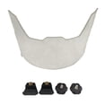 thumbnail image 2 of Transparent Football Helmet Visor Shield With Clip Anti-scratch Rugby Visor, 2 of 9