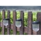 thumbnail image 5 of Luces de valla con energía solar Puerta Luces montadas en la pared Jardín al aire libre Negro Sunnimix luz montada en la pared al aire libre, 5 of 8