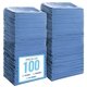 thumbnail image 1 of Shop Towels SIMPLI-MAGIC Premium 35 x 30 cm, color azul comercial, paquete de 100, 1 of 7
