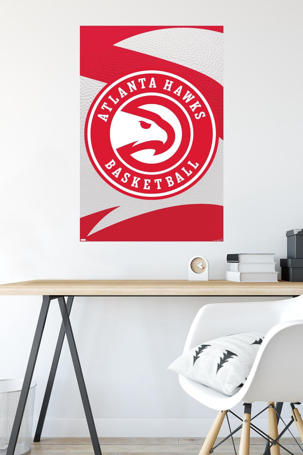 NBA Atlanta Hawks - Logo 20 Wall Poster, 22.375" x 34"