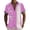 Pink, variant on IWRICH Men's Plus Size Vacation Shirts Button down Short Sleeve Printed Tops Buttons up Summer Beach Hawaiian T Shirts Pink XL