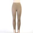 thumbnail image 2 of Qarigey Pantalones de yoga Fitness Leggings Gym Outfit Atractivo al aire libre Sexy Sin rebabas Cintura alta sin costuras Peach Hip Knit Basic Prendas para la parte inferior del cuerpo S Qarigey AP019349-01, 2 of 6