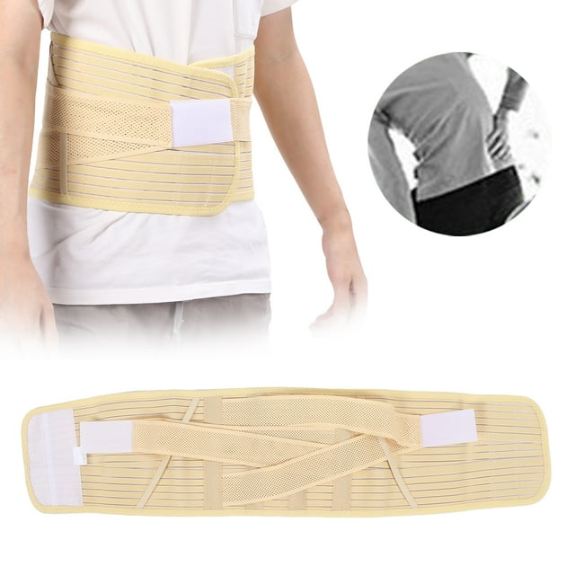 VGEBY Waist Belt,Lower Back Brace Waist Belt Breathable Keep Warm Lumbar Support Protector Device,Lumbar Support Protector Belt