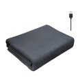 thumbnail image 1 of Manta de de felpa con calefacción eléctrica, manta de invierno portátil multiusos para actividades al aire libre, viajes de oficina Sunnimix Manta eléctrica, 1 of 6