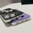 thumbnail image 6 of Compatible with iPhone 14 Pro Max Bling Case 3D Diamond Butterfly Case Luxury Sparkly Glitter Sequins Phone Cover for Women Girly Shiny Aesthetic Soft TPU Protective Shockproof Cover, Purple, 6 of 12