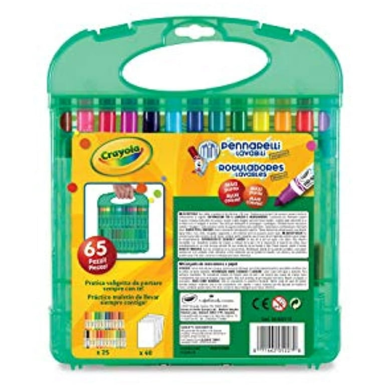 Crayola 10CT Clicks Markers, Cap Free Markers, Lid Free, Retractable,  Holiday Toys, Gift for Boys and Girls, Kids, Arts and Crafts, Gifting -   UK