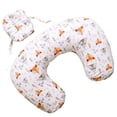 thumbnail image 1 of Almohada y localizador de lactancia para bebés, recompensas de almohadas de cuidado y soporte para bebés en forma de U lavables a máquina, 1 of 5