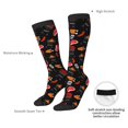 thumbnail image 4 of Naloa BBQ Thigh High Socks Extra Long Stretchy Sock Women Over Knee High Opaque Stocking Daily Wear, 4 of 6
