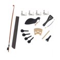 thumbnail image 1 of Runquan Kit d'Accessoires pour Violon, Tuner Fin, Accessoire de Remplacement pour Instruments de Musique, Repose-Tête pour Spectacle en Direct, 1 of 8