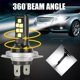 thumbnail image 4 of Kit de bombillas LED para faros delanteros de coche, H7/H4, luz alta y baja, 60 W, 52&nbsp;000 lm, 6000 K, de bajo consumo, aptas para coches recientes, alemanes, Jeep, Chevrolet y modelos DRL., 4 of 5