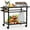 Metal, variant on RAXSINYER Grill Table, Movable Grill Cart with Wheels, Outdoor Kitchen Food Prep Table, 32"x 20", Black