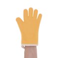 thumbnail image 4 of Unique Bargains 1 Pc Heatproof Oven Mitts for Kitchen Yellow, 4 of 5