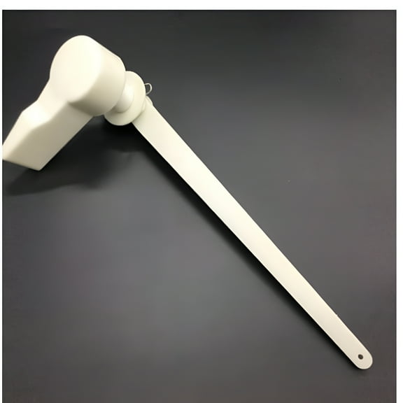 HIBIBUD Toilet Tank Replacement Handle Lever Plastic Toilet Flush Lever Toilet Handle (Front Mount Type)
