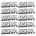 thumbnail image 1 of 100 Piezas Heavy Duty Ball Bungee Cord Amarre Cordones Canopy Straps Black Sunnimix Elastic Ball Bungee Rope, 1 of 7