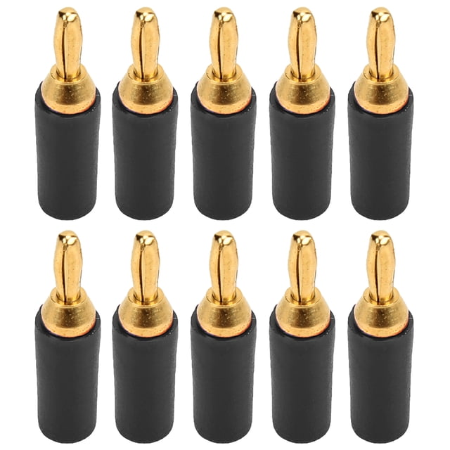 Banana Plug, 2.5mm Brass Instrument Test Tool For Welding Machinery Red,Black,Yellow,Blue,Green
