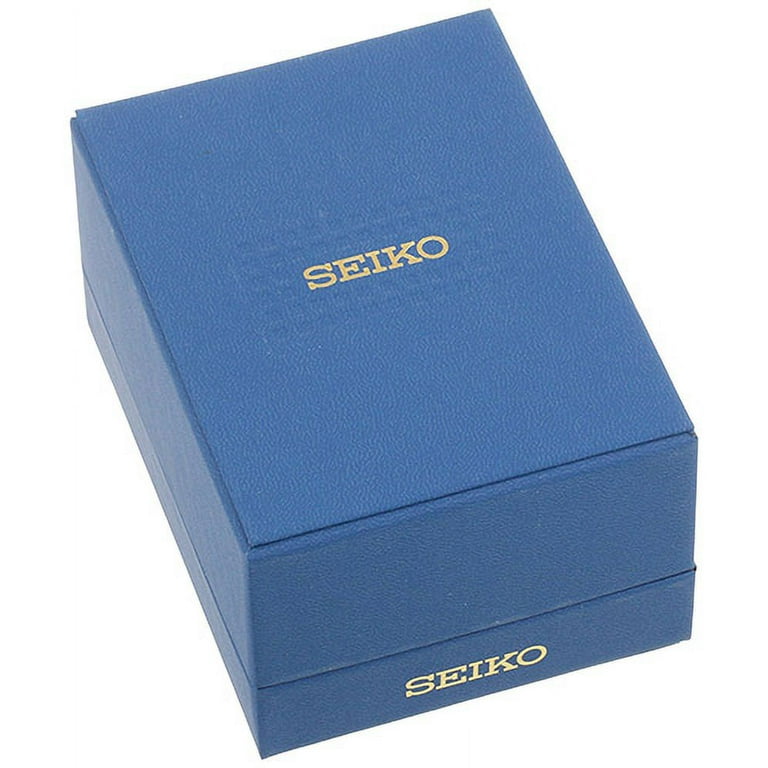 Seiko Men's Kinetic Quartz Two Tone Titanium Silver Dial Watch