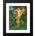 thumbnail image 2 of Byam Shaw 15x18 Black Modern Framed Museum Art Print Titled - Rising Spring, 2 of 5
