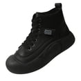 thumbnail image 5 of Abbraccia Women High Top s Casual Shoes Nonslip Boots Bootie for Trekking Autumn Hiking Female , Black 36, 5 of 9