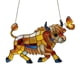 thumbnail image 1 of 2D Flat Cow Catcher Colorful Acrylic Style Window Hanging, 1 of 1