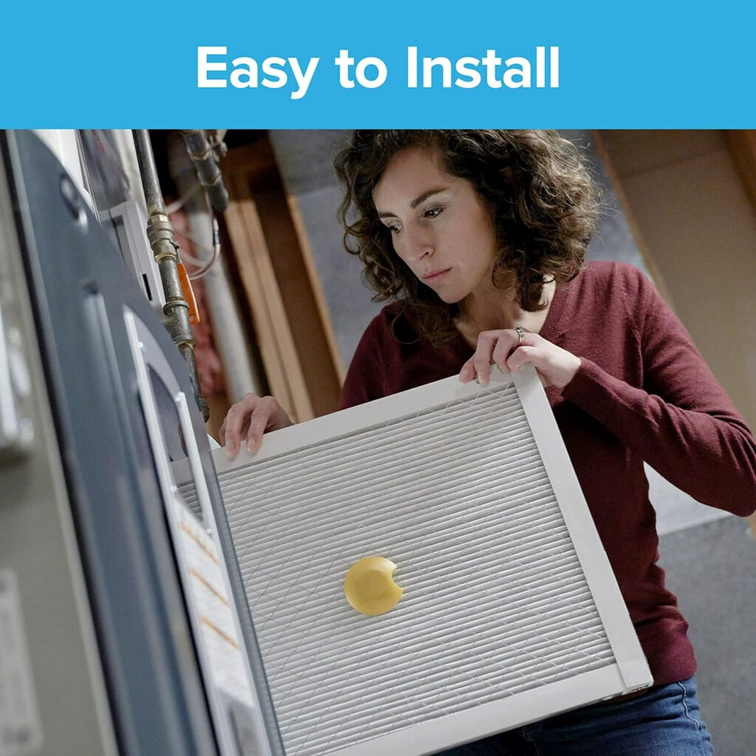 Filtrete 20x20x1 Smart Air Filter, MPR 1500 MERV 12, 1-Inch Allergen, Bacteria and Virus Air Filters for ACs and Furnaces, 2 Filters