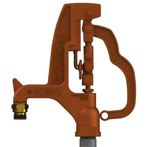 Woodford Y34-1-HC Modèle Série Y34 Borne d'Incendie de Cour Sans Congélateur avec Détecteur de Débit