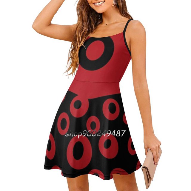 Robe Rouge Col Carré Grande Taille Élégante pour Femmes
