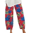 thumbnail image 1 of Pantalones capris Medlor Boho 2025 con estampado de verano para mujer, 1 of 4