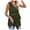 Green, variant on YYDGH Womens Summer V Neck Sleeveless Babydoll Tops Dressy Casual Tank Tops Shirts Red S