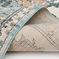 thumbnail image 6 of Loomaknoti Leena Bradden 3' x 5' Damask Indoor Polypropylene Accent Rug, 6 of 6