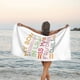 thumbnail image 3 of Mi yerno es mi hijo favorito Regalo divertido para el día de la madre Toalla de playa Toallas de baño de microfibra Manta de playa suave para desfiles Natación Yoga Mujeres Hombres, 3 of 4