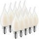 thumbnail image 1 of Led Bulb E14 With Dimmable Filament, Set Of 10 Bulbs Flame, 4 Watts Consumed Equivalence Incandescence, 1 of 5