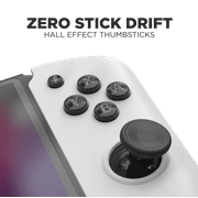 CRKD Nitro Deck - Professional Handheld Deck with Zero Stick Drift for Nintendo Switch and Switch OLED (White)