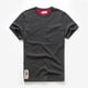 thumbnail image 2 of Camiseta de algodón de Color sólido para hombre, camiseta básica informal con cuello redondo para hombre, camisetas clásicas de alta calidad para hombre Tan Jianjun unisex, 2 of 2