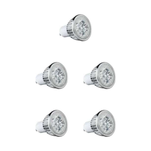 Cateissary Lámpara LED estable y duradera de Metal, haz de luz cálido/puro/frío regulable, foco Led regulable, luz cálida de 3W Type2 NO2