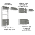 thumbnail image 5 of Cocina Integral Completa Modular Madesa Agata 350cm BG 01, 5 of 5