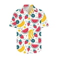 thumbnail image 4 of Summer Savings ! Rciityk Men's Hawaiian Shirts Summer Casual Short Sleeve Button Up Shirts Top Tropical Beach Shirt Mens Vacation Shirts, 4 of 5