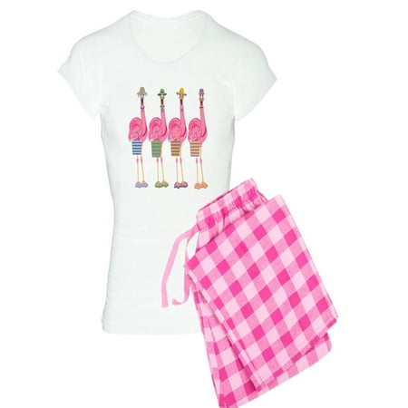 

CafePress - Snazzy Flamingos Pajamas - Women s Light Pajamas