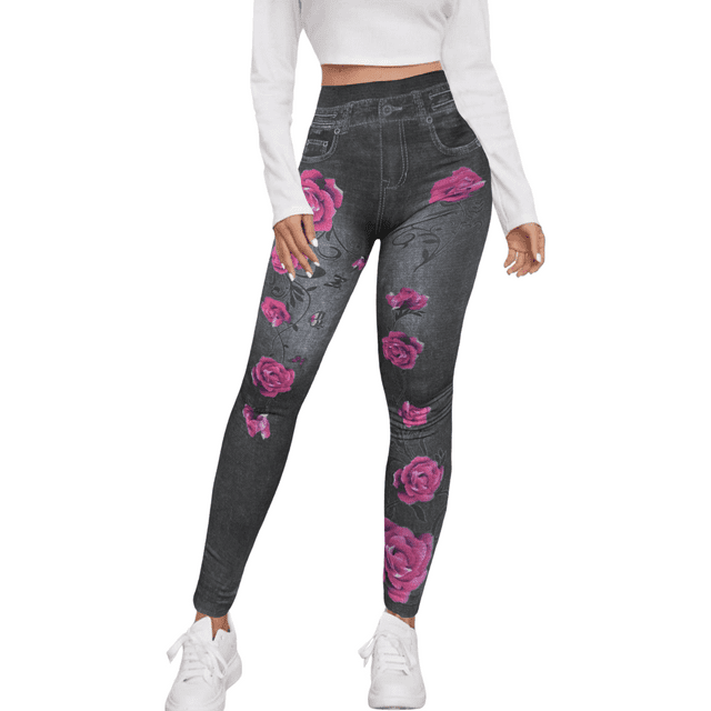 Leggings de Mujer Estilo Mezclilla Unitalla Comodidad y Estilo en Leggins
