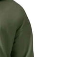 thumbnail image 4 of Gildan Men's Softstyle Zip Up Hoodie, Classic Fleece Full-Zip Hooded Sweatshirt, Military Green, S, 4 of 4
