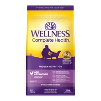 Wellness Complete Health Senior Dry Dog Food, Age Advantage, Deboned Chicken & Barley Recipe, 5-Pound Bag