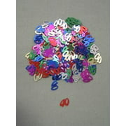 40 confettis, multicolores, taille 10 mm, sac de 1/2 oz (qté 1 sac)